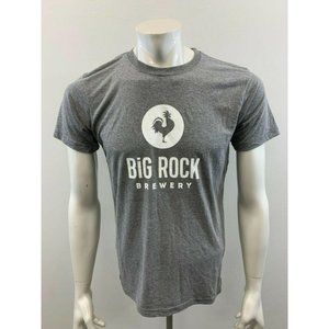 Big Rock Brewery Tee Men's Small Polyester Blend